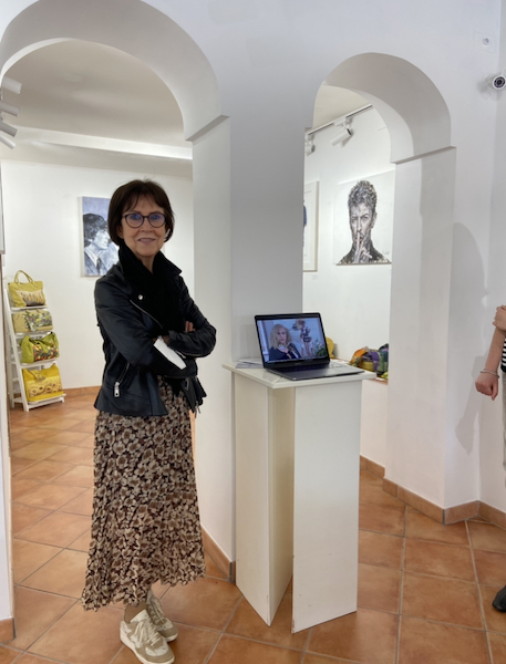 Lucia Sarto in galleria